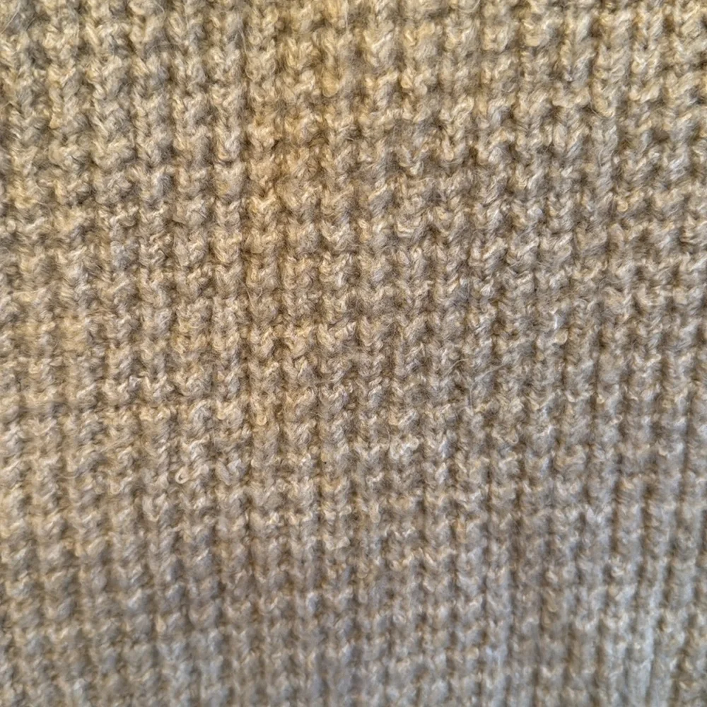 b.young - Cozy V-Neck Knit Sweater in Camel Tan - Picture 3 of 6